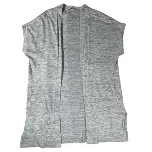 Athleta Short Sleeve Wrap Grey Size XXS